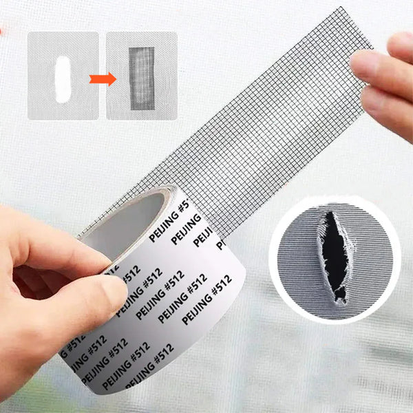 Door & Window Screen Repair, Easy Fix for Holes and Tears