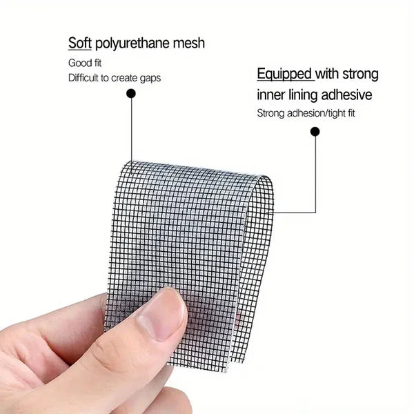 Door & Window Screen Repair, Easy Fix for Holes and Tears