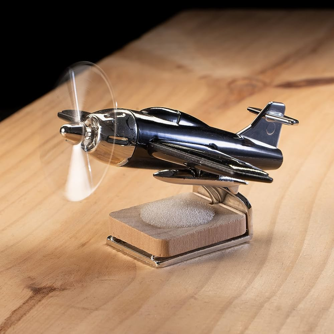 Solar Aeroplane Aircraft Airplane Car Dashboard Perfume Diffuser Car Air Freshener Creative Decoration Aromatherapy In Car