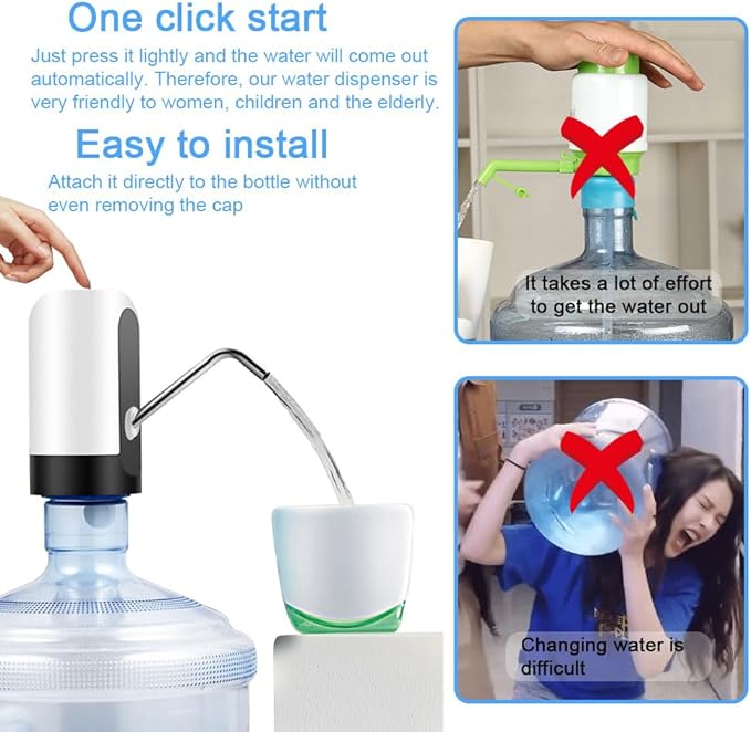 Automatic Rechargeable Water Pump