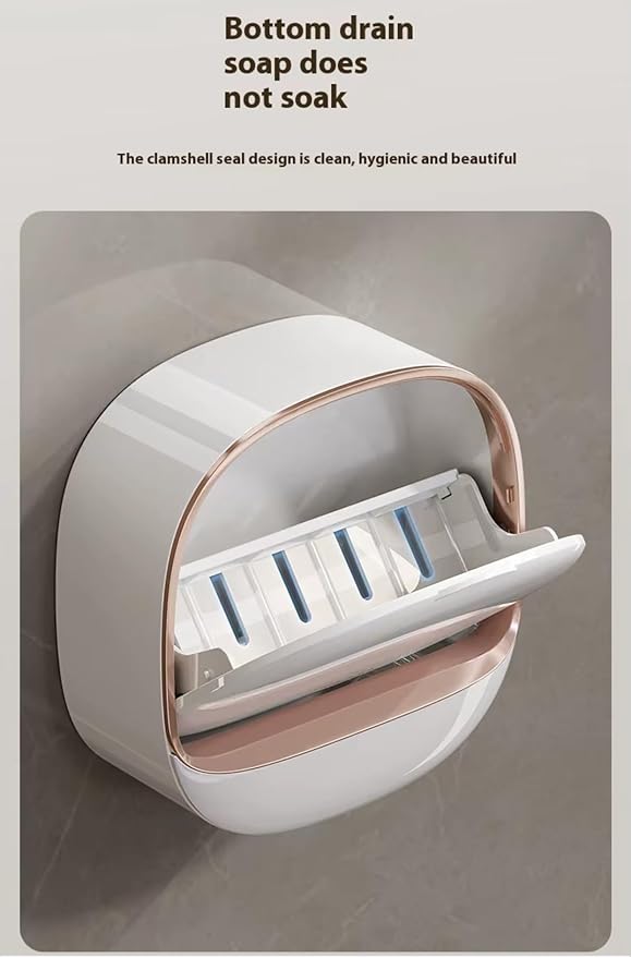 Luxury Soap Holder With Drain Tray