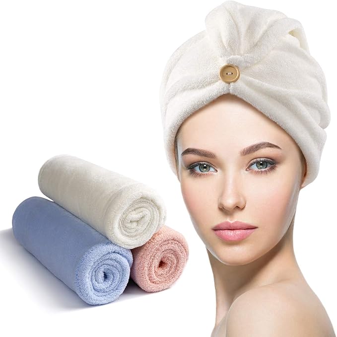 MICROFIBER HAIR DRYING CAP BUY 1 GET 1 FREE