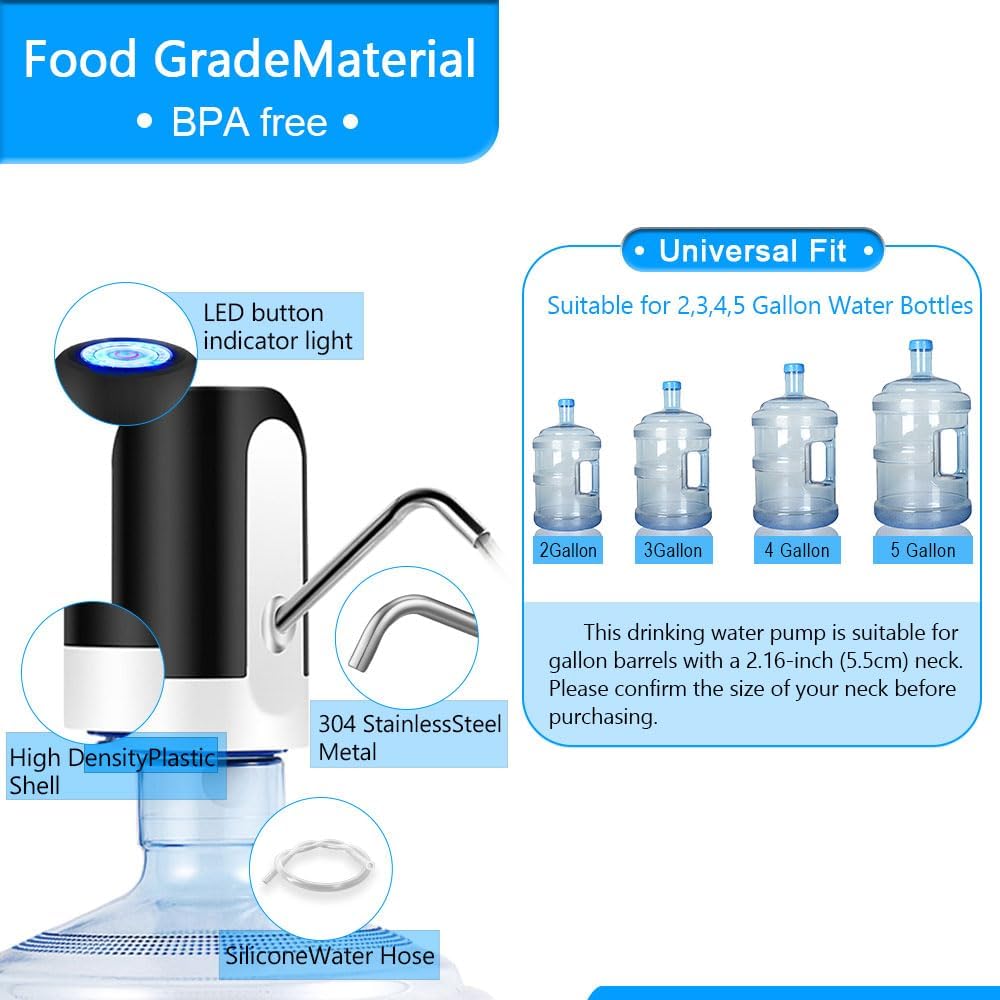 Automatic Rechargeable Water Pump