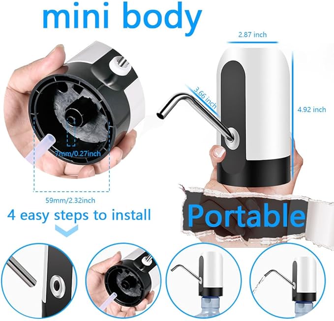 Automatic Rechargeable Water Pump