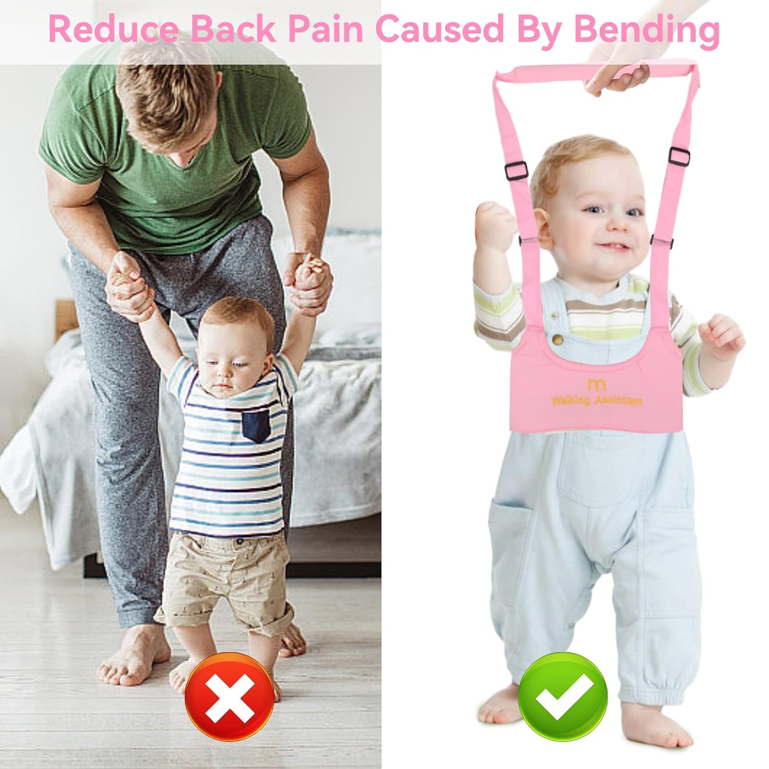 Baby Walking Assistant Harness | Safe & Comfortable First Steps Trainer