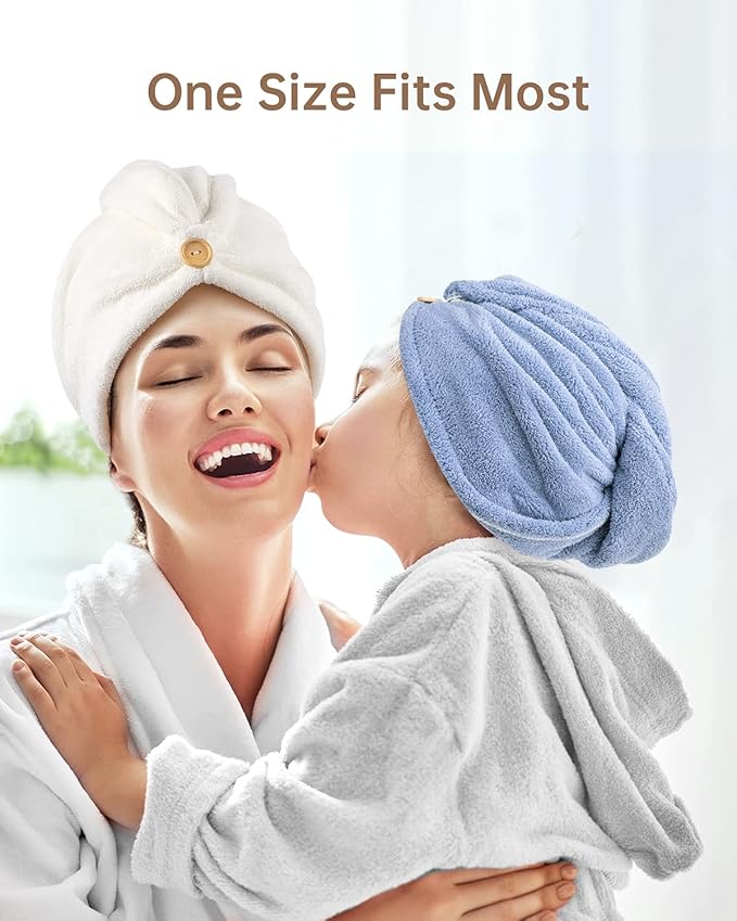 MICROFIBER HAIR DRYING CAP BUY 1 GET 1 FREE