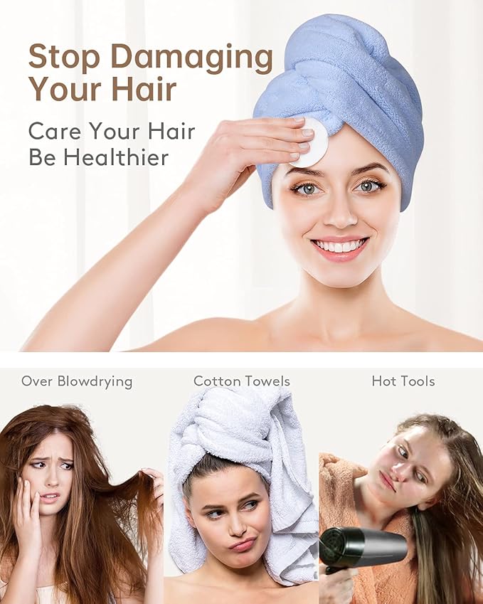 MICROFIBER HAIR DRYING CAP BUY 1 GET 1 FREE