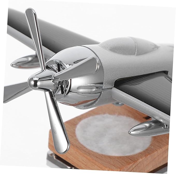 Solar Aeroplane Aircraft Airplane Car Dashboard Perfume Diffuser Car Air Freshener Creative Decoration Aromatherapy In Car