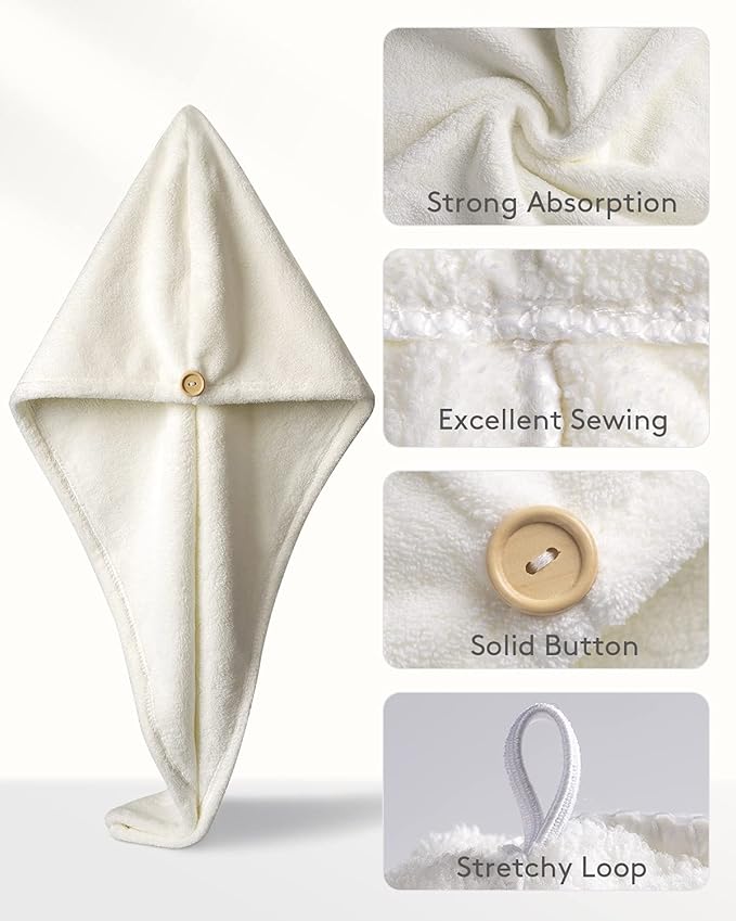 MICROFIBER HAIR DRYING CAP BUY 1 GET 1 FREE