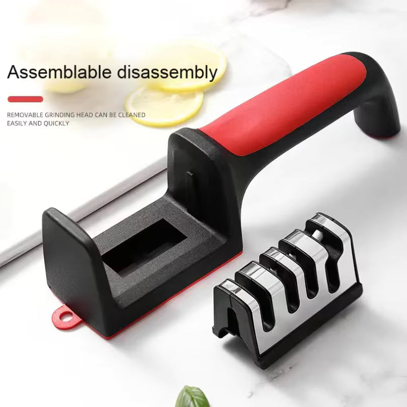 3-in-1 Knife Sharpener With Fruit And Meat Knife