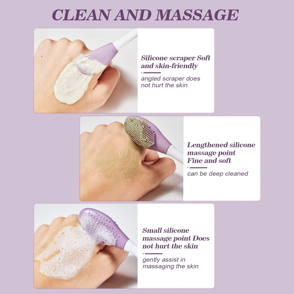 Soft Face Cleaning & Exfoliating Brush | Deep Pore Cleansing