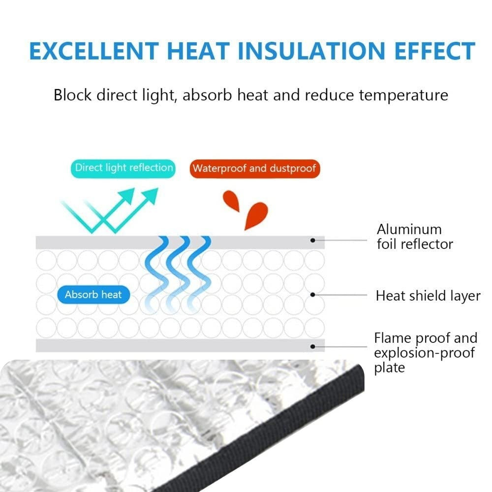 Air Conditioner Outdoor Unit Cover Heat Insulation Waterproof AC Cover