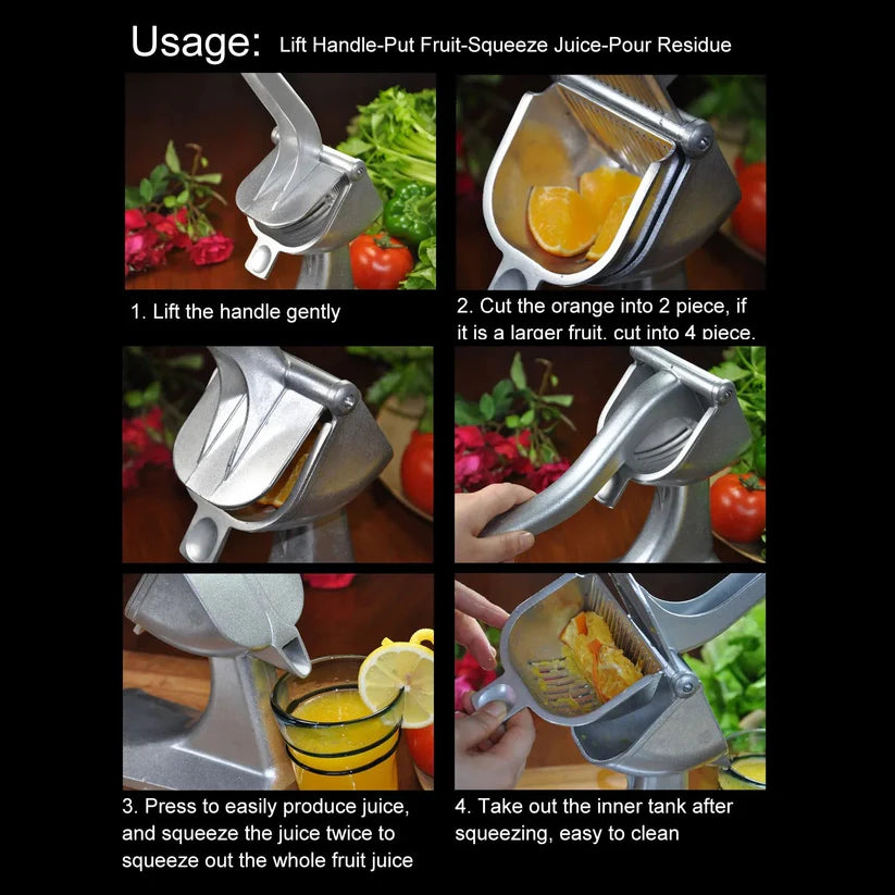 Stainless Steel Lemon Juicer