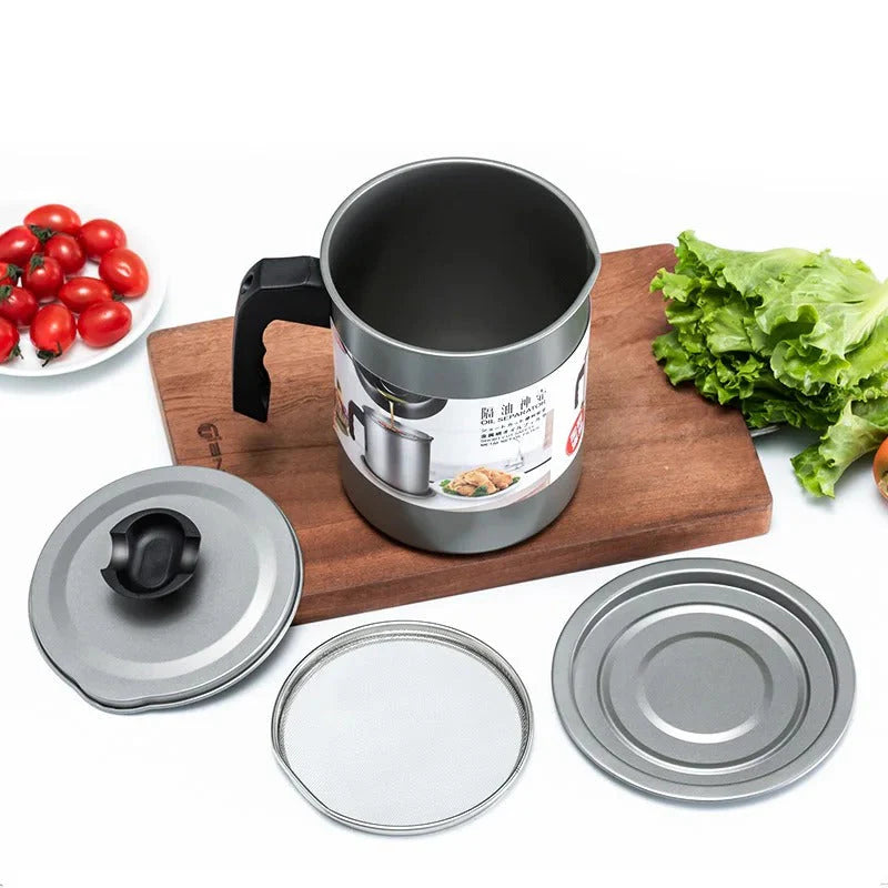 Oil Container Pot Filter 1.4 Liter
